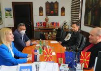 Градоначалникот на средба со амбасорката на Србија