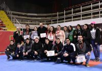 (ФОТО) Димковска и Андоновиќ со злато од Државно првенство во кик бокс