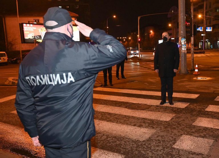 Спасовски со увид на полициски пунктови