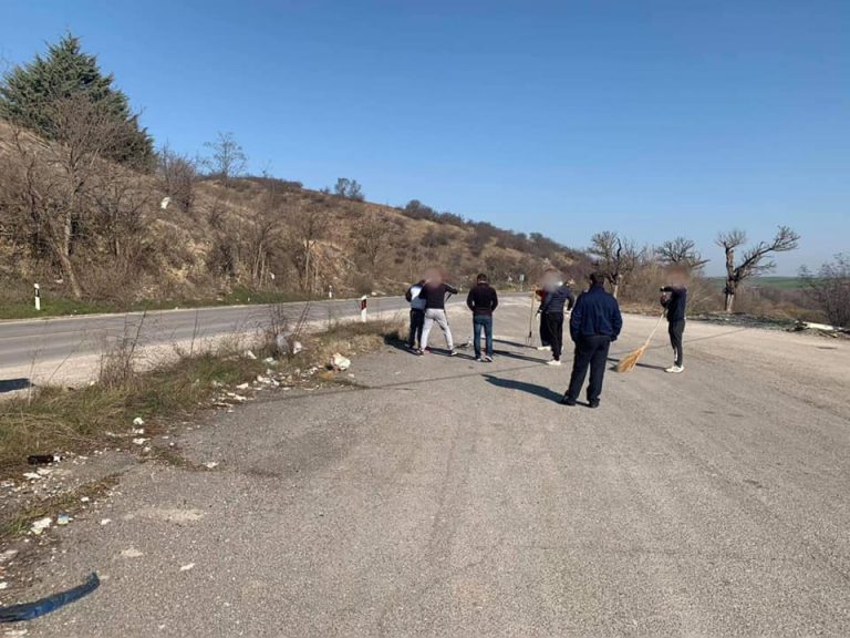 Осудените лица повторно со акција за собирање на смет