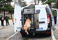 Мисијата на ОБСЕ донираше возила за потребите на Единицата за службени кучиња на МВР 