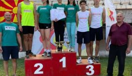 Младинската екипа на атлетскиот клуб со нови награди